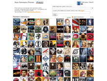 Tablet Screenshot of gamer-pics.com